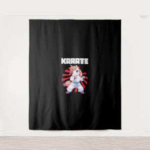 Tapete De Parede Canto Bastante do Karate Unicorn MMA