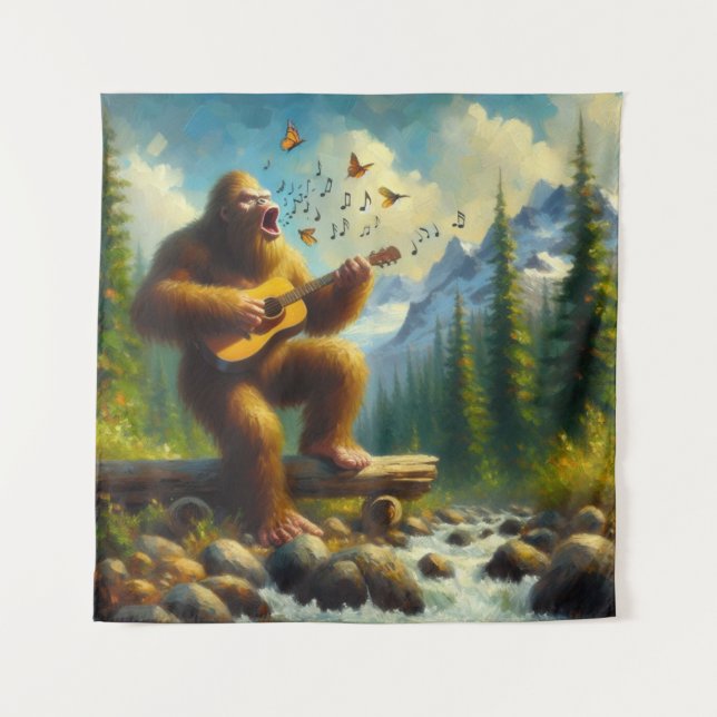 Tapete De Parede Canto Bigfoot (Frente)