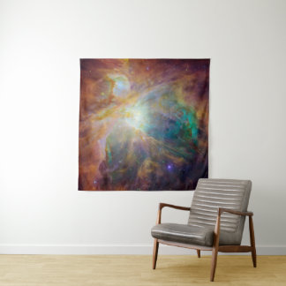 Tapete De Parede Caos no Coração de Orion Composto Spitzer Hubble