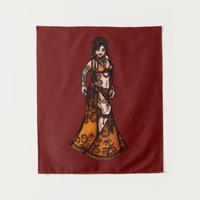 Tapete De Parede Capricorn Belly Dancer (Frente)