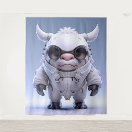 Tapete De Parede Caractere Corado Cugado