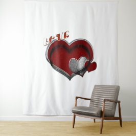 Tapete De Parede Cardíaco Magic White Business Talhe ExtraGrande