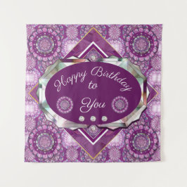 Tapete De Parede Cardinal Red Rosace