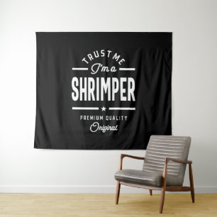 Tapete De Parede Cargo de Shrimper Título Tee Gift Mens Womens
