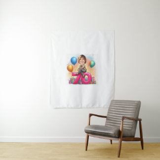 Tapete De Parede Caricatura personalizada – Envie sua foto para o d
