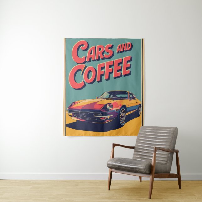 Tapete De Parede carros e café (In Situ)