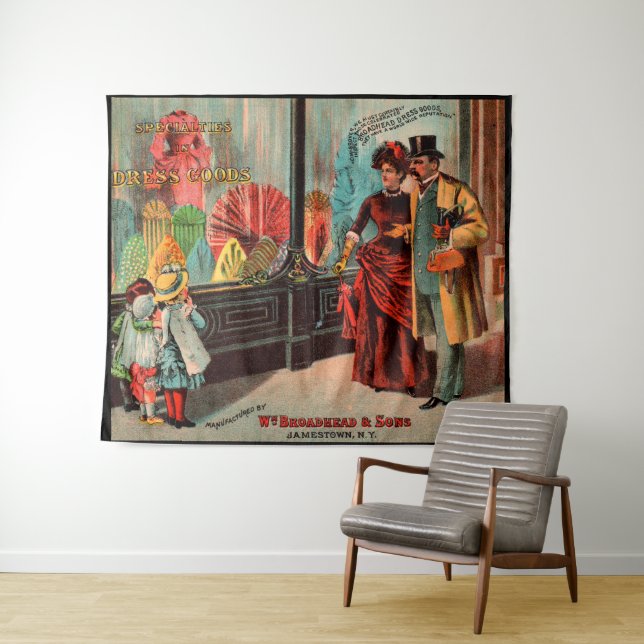 Tapete De Parede cartão comercial William Broadhead & Sons (In Situ (Horizontal))