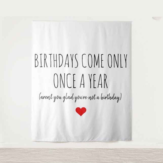 TAPETE DE PAREDE CARTÃO DE ANIVERSÁRIO DIVERTIDO SAFADO (Frente)