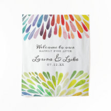 Cartaz de Casamento Arco-íris