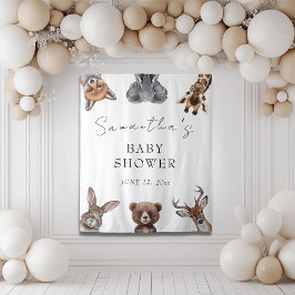 Tapete De Parede Cartões e presentes de baby shower de adoráveis an