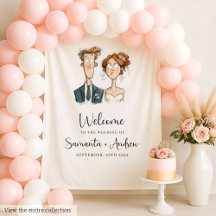 Casal Quirky Backdrop Watercolor Brid