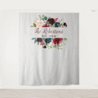 Casamento Floral Marsala & Navy Personalizado