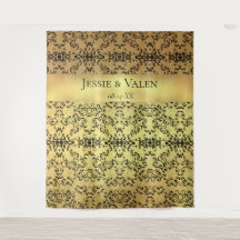 Casamento Gótico Dourado e Negra