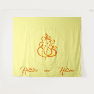 Tapete De Parede Casamento hindu indiano de Ganesha