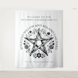 Tapete De Parede Casamento Romântico Pagan Wicca