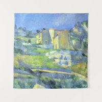 Casas na Provença Paul Cezanne