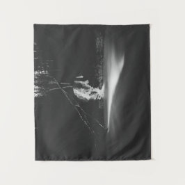 Tapete De Parede Cascata mínima a preto e branco