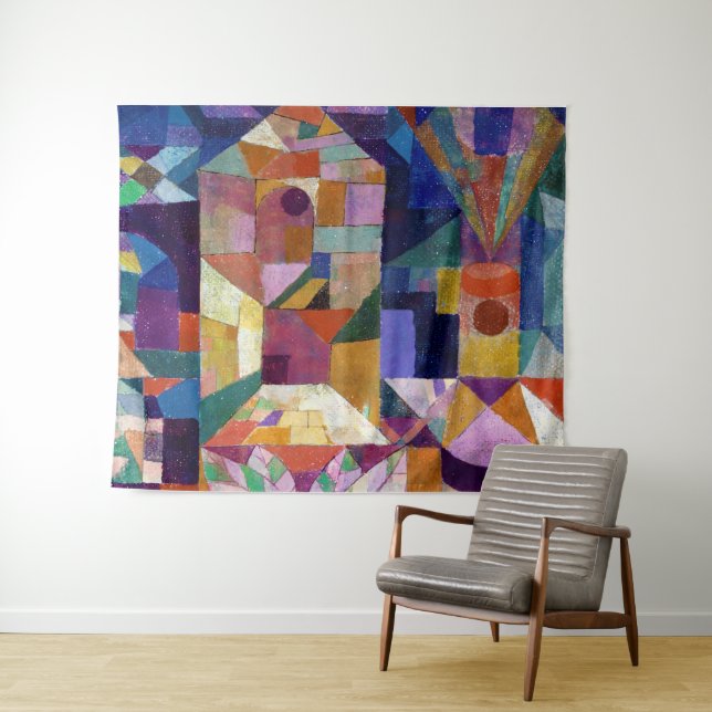 Tapete De Parede Castle Garden, Paul Klee (In Situ (Horizontal))