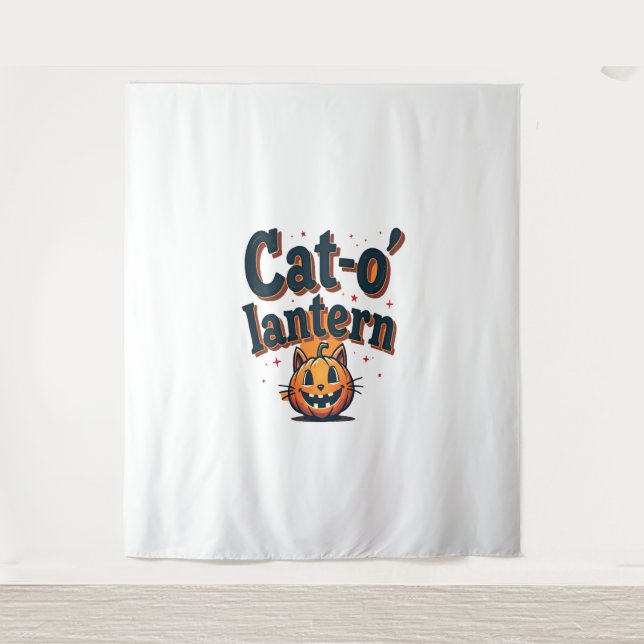 Tapete De Parede Cat-o'-lanterna (Frente)