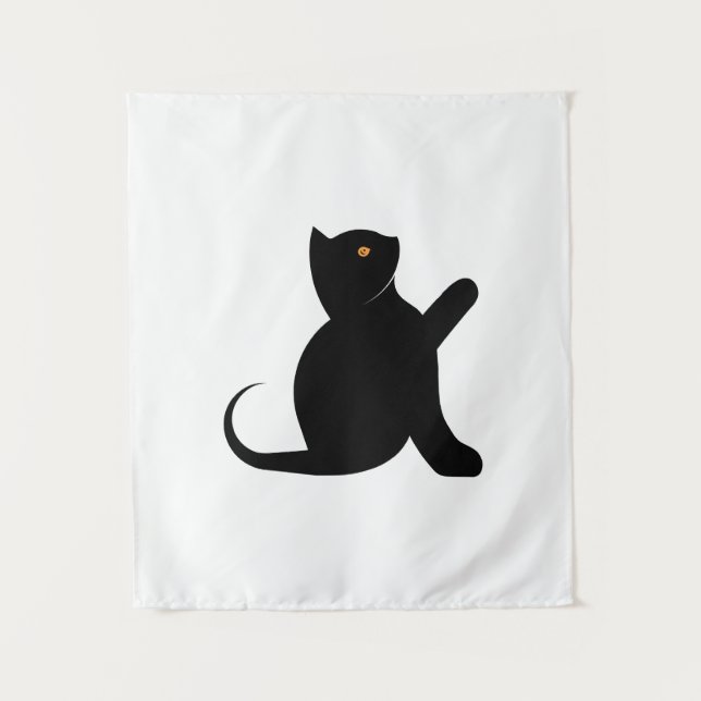 Tapete De Parede Cat Say Hello (Frente)