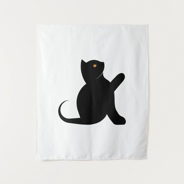 Tapete De Parede Cat Say Hello (Frente)