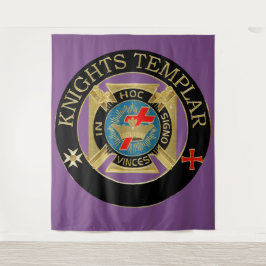 TAPETE DE PAREDE CAVALEIROS TEMPLAR