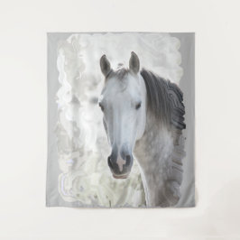 Tapete De Parede Cavalo de sonho branco