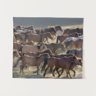 Tapete De Parede Cavalos no rancho, Mongólia Interior, China