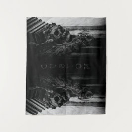 Tapete De Parede Caveira das Asas Pedras