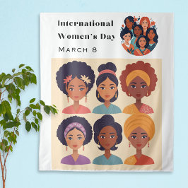 Tapete De Parede Celebração do Dia Internacional da Mulher 8 de Mar