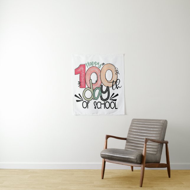 Tapete De Parede celebração dos 100 dias de escola  (In Situ)