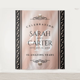 Tapete De Parede Celebração Elegante de 46 Anos de Casamento com Pé