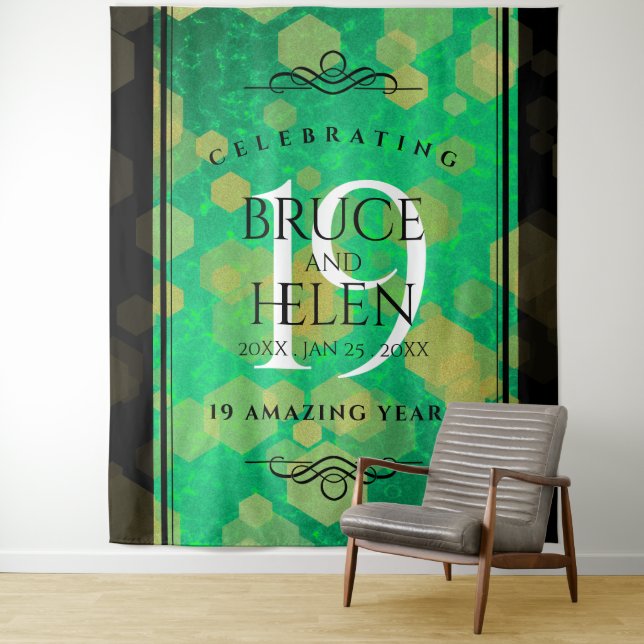 Tapete De Parede Celebração Elegante de Aniversário de Casamento de (In Situ)