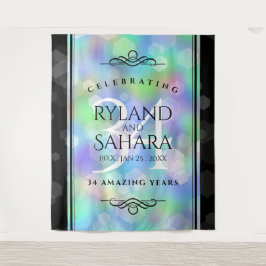 Tapete De Parede Celebração Elegante do 34º Aniversário de Casament