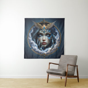 Tapete De Parede Celestia – Guardiã do Céu Infinito. 
