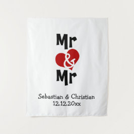 Tapete De Parede Cena de fundo para foto Mr e Mr personalizada casa