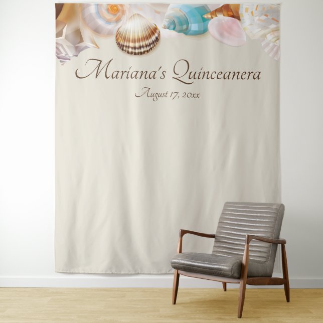 Tapete De Parede Cena de Quinze Anos com Fotografia no Fundo do Mar (In Situ)