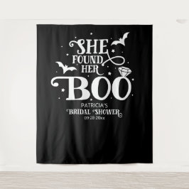 Tapete De Parede Cenário de Chuveiro de Noiva de Halloween 'Ela Enc