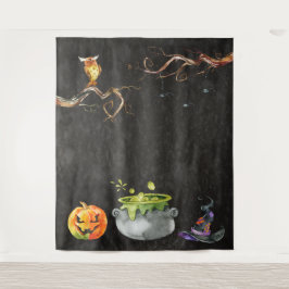 Tapete De Parede Cenário de fundo fotográfico caprichoso de Hallowe