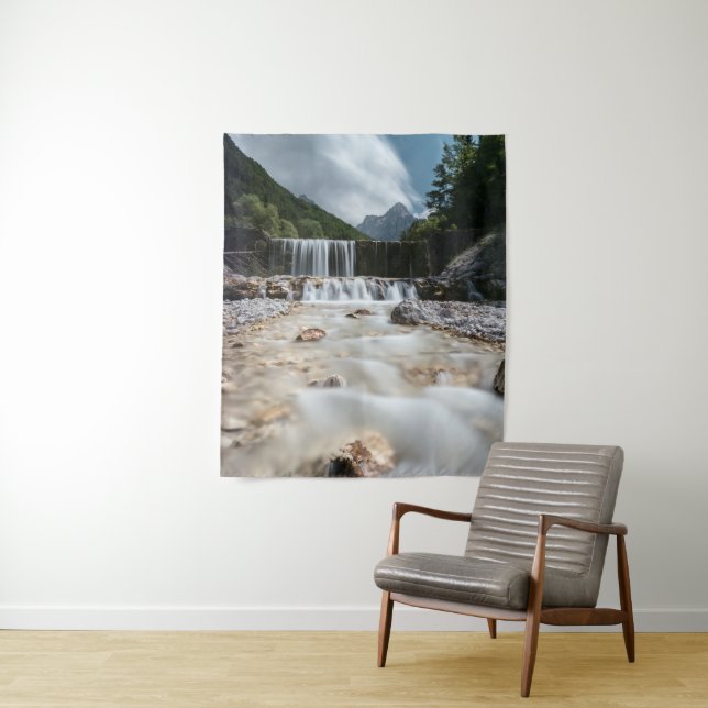 Tapete De Parede Cenário impressionante no vale de Krnica, Eslovêni (In Situ)