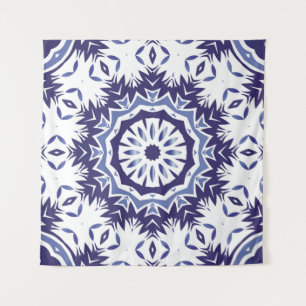Tapete De Parede cerâmica azulejo ornamental portuguesa. Mínimo des