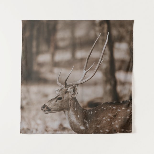 TAPETE DE PAREDE CERVEJA COM ANTLERS (Frente)