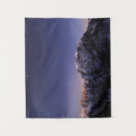 Tapete De Parede céu estrelado acima das montanhas