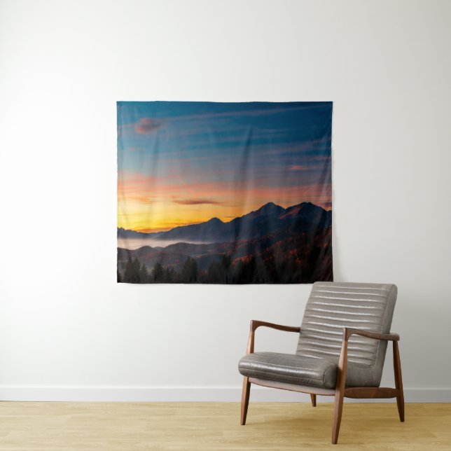 Tapete De Parede Céu mágico sobre Storžič (In Situ (Horizontal))