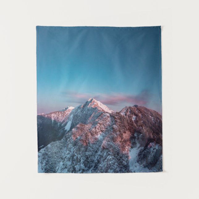 Tapete De Parede Céu mágico sobre Storžič, Eslovênia (Frente)