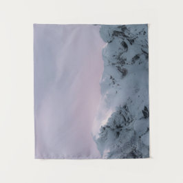 Tapete De Parede Céu roxo sobre montanhas