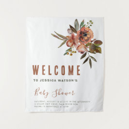 Tapete De Parede Chá de Bebê Boho Verde Rustico Adorável