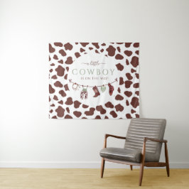 Tapete De Parede Chá de bebê em sage verde cowboy Wild West rodeo