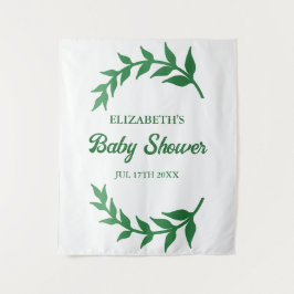 Tapete De Parede Chá de fraldas Chic Greenery