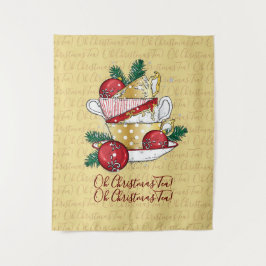 Tapete De Parede Chá de Natal!